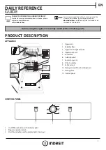 Indesit DSFE1B10 Daily Reference Manual предпросмотр