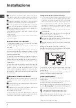 Предварительный просмотр 2 страницы Indesit DSG 051 Operating Instructions Manual