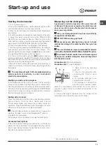 Предварительный просмотр 17 страницы Indesit DSG 051 Operating Instructions Manual