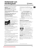 Предварительный просмотр 45 страницы Indesit DSG 263 Operating Instructions Manual