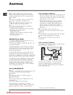 Предварительный просмотр 50 страницы Indesit DSG 263 Operating Instructions Manual