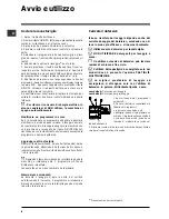 Предварительный просмотр 6 страницы Indesit DSG 573 Operating Instructions Manual