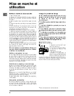 Предварительный просмотр 30 страницы Indesit DSG 573 Operating Instructions Manual