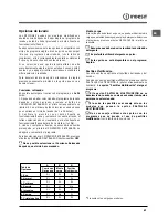 Предварительный просмотр 67 страницы Indesit DSG 573 Operating Instructions Manual