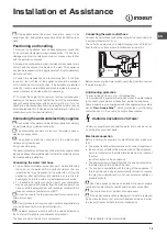 Предварительный просмотр 15 страницы Indesit DSG 5741 Operating Instructions Manual