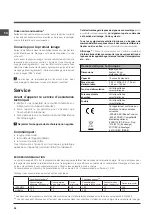 Предварительный просмотр 28 страницы Indesit DSG 5741 Operating Instructions Manual