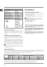 Предварительный просмотр 40 страницы Indesit DSG 5741 Operating Instructions Manual