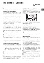 Предварительный просмотр 51 страницы Indesit DSG 5741 Operating Instructions Manual