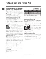 Preview for 10 page of Indesit DSR 15B Operating Instructions Manual