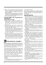 Preview for 4 page of Indesit DSR 15B1 Operating Instructions Manual