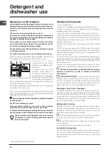 Preview for 30 page of Indesit DSR 15B1 Operating Instructions Manual