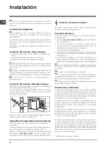 Preview for 34 page of Indesit DSR 15B1 Operating Instructions Manual