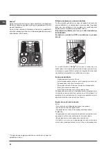 Preview for 60 page of Indesit DSR 15B1 Operating Instructions Manual