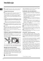 Preview for 66 page of Indesit DSR 15B1 Operating Instructions Manual