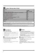 Предварительный просмотр 6 страницы Indesit DSR 15B3 Operating Instructions Manual