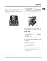 Preview for 19 page of Indesit DSR 57M19 Operating Instructions Manual