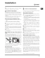 Preview for 25 page of Indesit DSR 57M19 Operating Instructions Manual