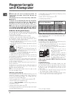 Preview for 40 page of Indesit DSR 57M19 Operating Instructions Manual