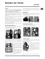 Preview for 41 page of Indesit DSR 57M19 Operating Instructions Manual