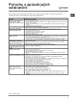 Preview for 71 page of Indesit DSR 57M19 Operating Instructions Manual