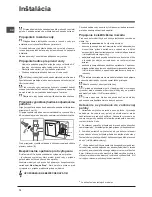 Preview for 72 page of Indesit DSR 57M19 Operating Instructions Manual