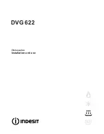 Предварительный просмотр 1 страницы Indesit DVG 622 Installation And Use Manual