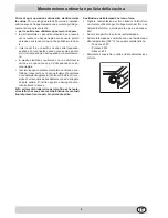 Preview for 9 page of Indesit E11/R Installation And Use Manual