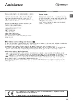 Preview for 15 page of Indesit EcoTime IDVL 85 SD Instruction Manual