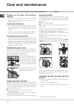 Preview for 30 page of Indesit ELTF 8B019 Operating Instructions Manual