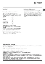 Preview for 31 page of Indesit EWD 61052 Instructions For Use Manual