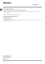 Preview for 24 page of Indesit EWDC 7145 Instructions For Use Manual