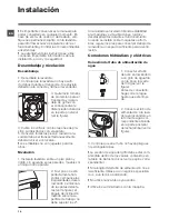 Preview for 14 page of Indesit EWDE 71280 Instructions For Use Manual