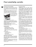 Предварительный просмотр 34 страницы Indesit EWDE 71280 Instructions For Use Manual