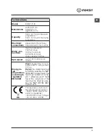 Preview for 5 page of Indesit EWDE 7145 Instructions For Use Manual