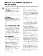 Preview for 10 page of Indesit EWDE 7145 Instructions For Use Manual