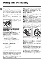 Preview for 10 page of Indesit EWE 71053 Instructions For Use Manual