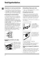 Preview for 40 page of Indesit EWE 81683 Instructions For Use Manual