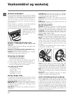 Preview for 46 page of Indesit EWE 81683 Instructions For Use Manual