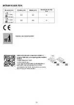 Preview for 57 page of Indesit F095212 Instructions For Use Manual