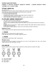 Preview for 60 page of Indesit F095212 Instructions For Use Manual