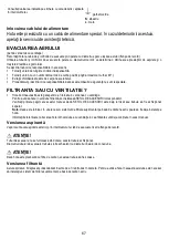 Preview for 73 page of Indesit F095212 Instructions For Use Manual