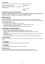 Preview for 87 page of Indesit F095212 Instructions For Use Manual