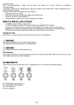 Preview for 94 page of Indesit F095212 Instructions For Use Manual