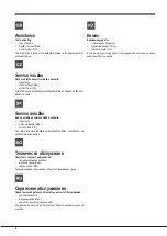 Preview for 6 page of Indesit F100512 Operating Instructions Manual