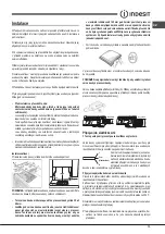 Preview for 13 page of Indesit F100512 Operating Instructions Manual