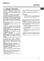 Preview for 83 page of Indesit F155217 Instructions For Use Manual