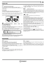 Preview for 7 page of Indesit F159214 Instructions For Use Manual