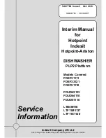 Indesit FDEF31111 Service Information предпросмотр