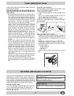 Предварительный просмотр 35 страницы Indesit FG 10 K.1 Instructions For Installation And Use Manual