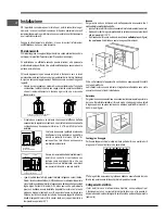 Предварительный просмотр 10 страницы Indesit FGIM K IX S Operating Instructions Manual